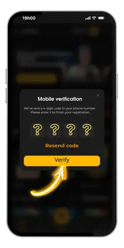 Jokaviproom official website home page showing account verification process